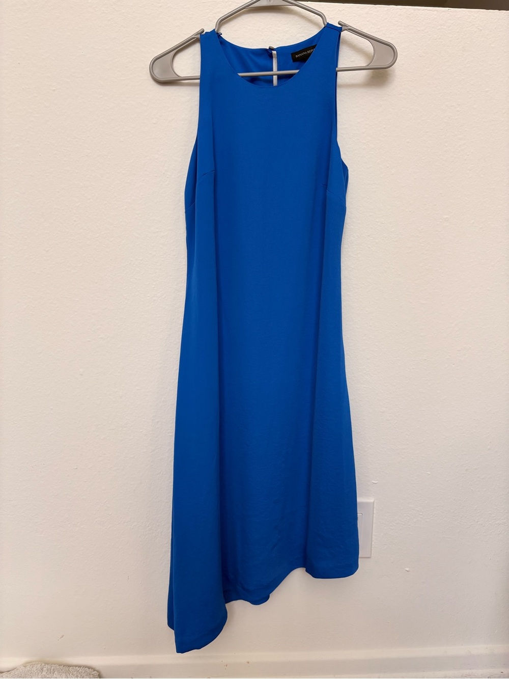 Asymmetrical A-Line Midi Dress